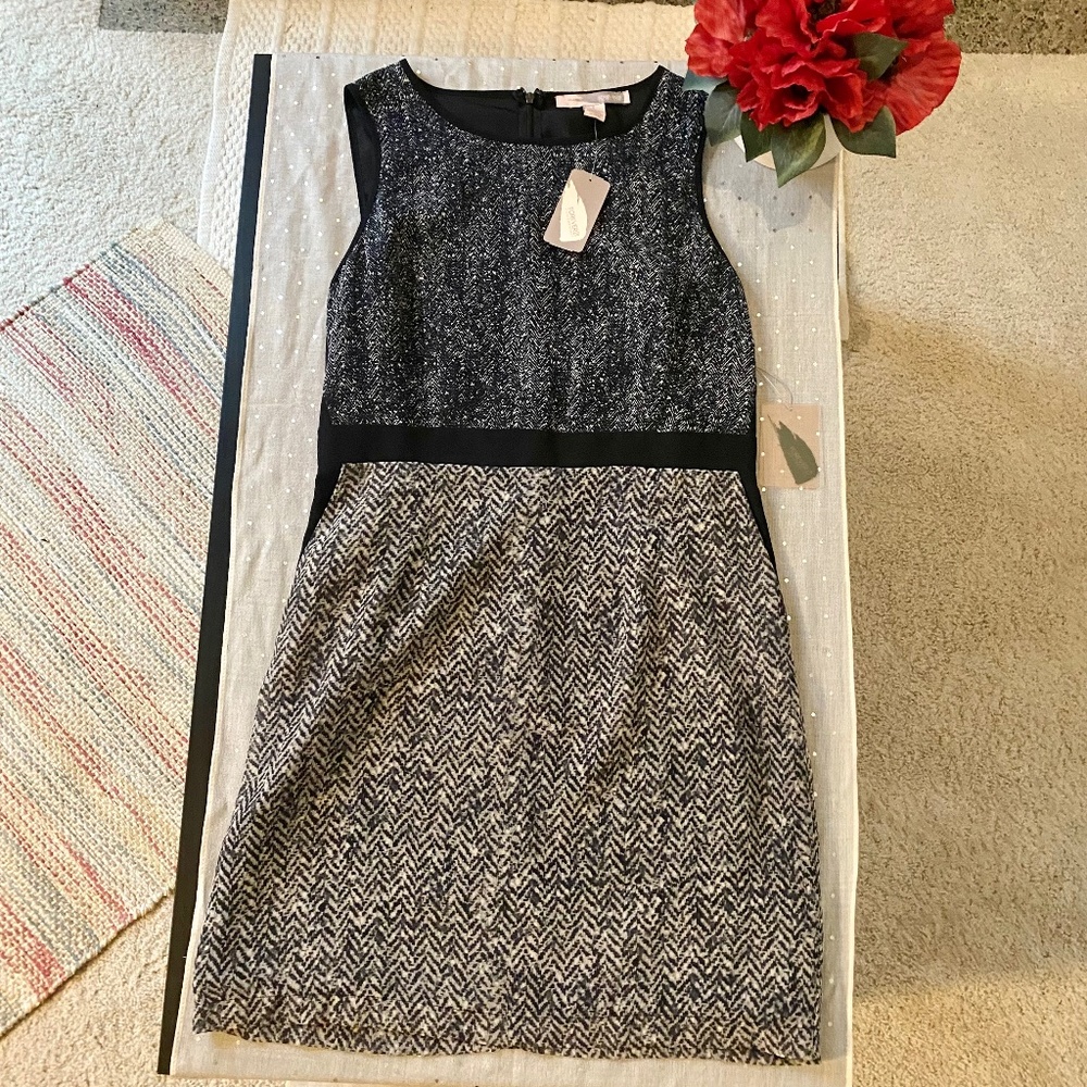 Women’s Forever 21 Black and Grey Dress Size  Medium.